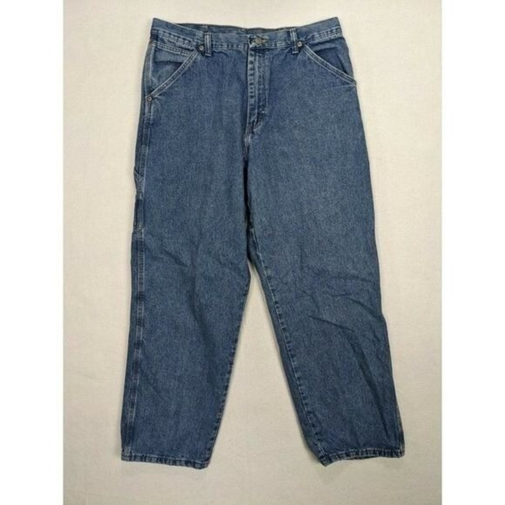 Wrangler Mens Jeans Size 34‎ x 30 Cotton Blue